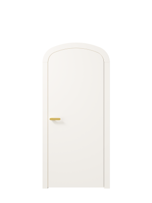 Арочная дверь Ponte 1 RAL 9010