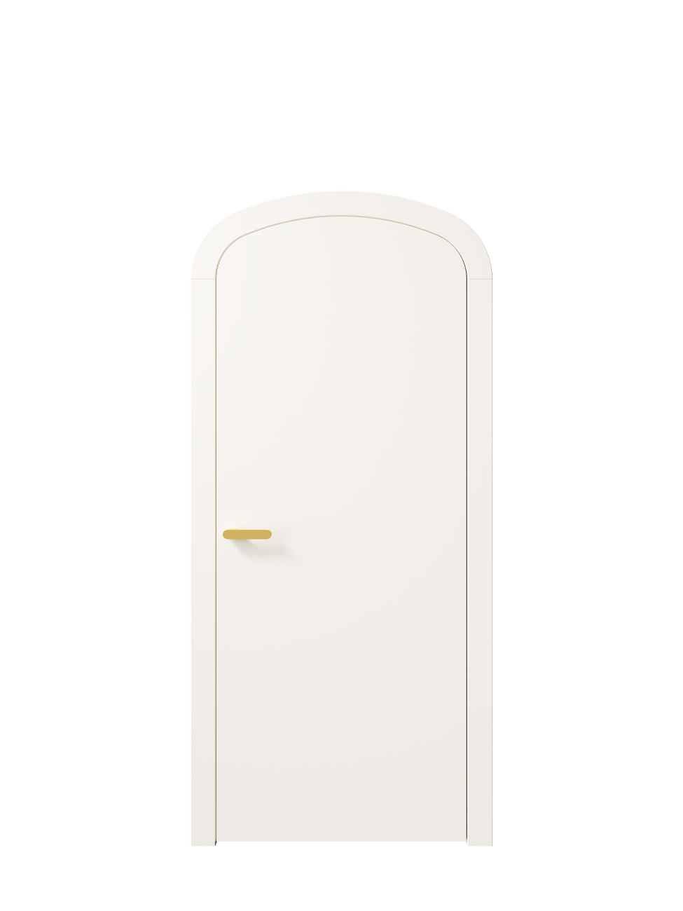 Арочная дверь Ponte 1 RAL 9010