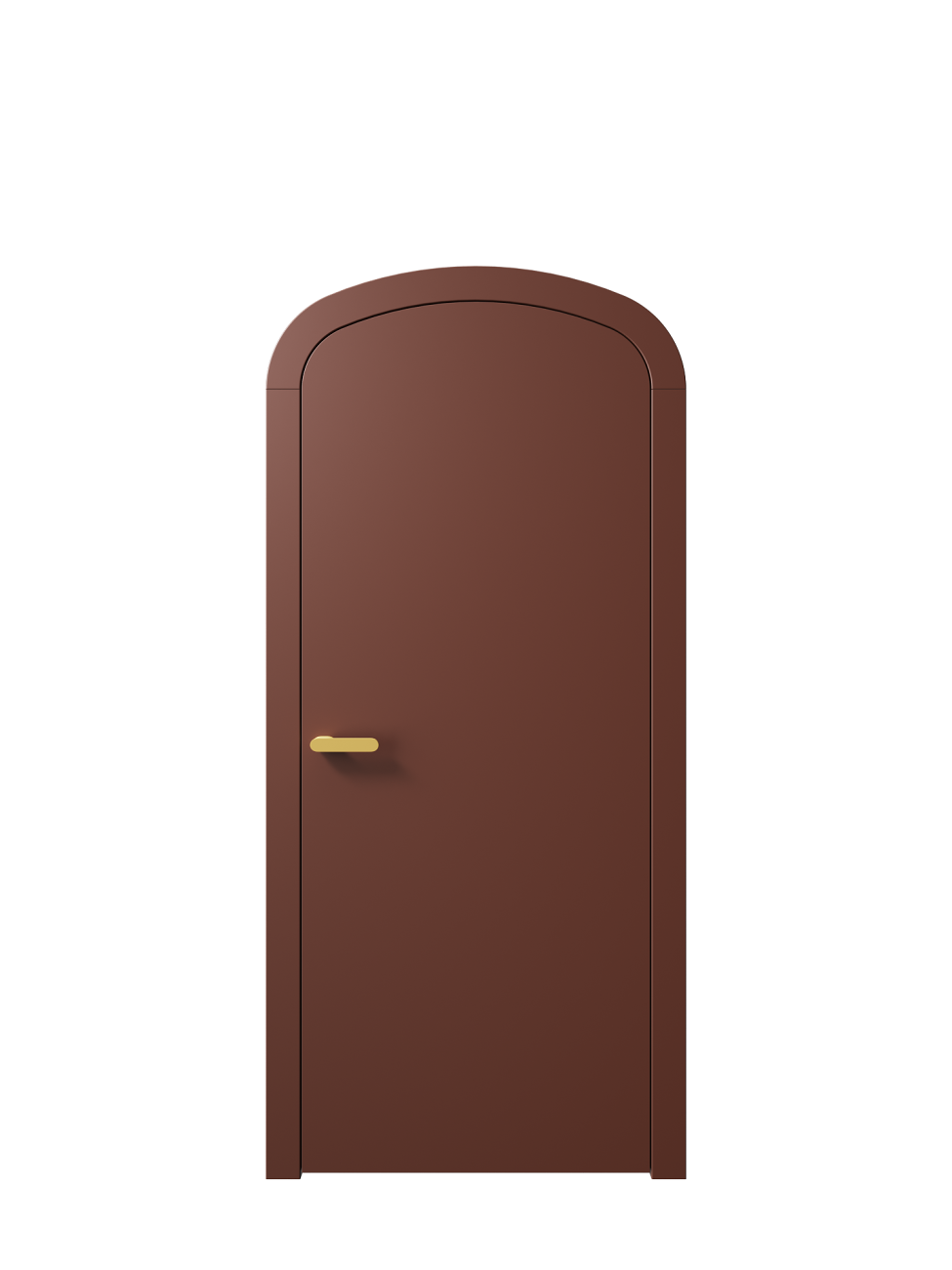 Арочная дверь Ponte 1 NCS S 6030 Y80R