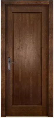 Дверь из ольхи М4 ПГ античный орех