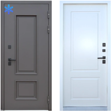 Входная дверь с терморазрывом Броня Непал 8017