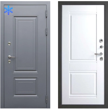 Входная дверь с терморазрывом Броня Консул 2 RAL 7024