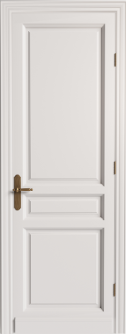 Толстая дверь из массива дерева ИМ-3 эмаль