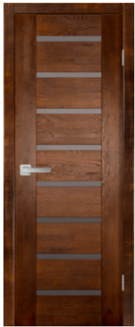 Межкомнатная дверь Хайтек 3 ПО античный орех