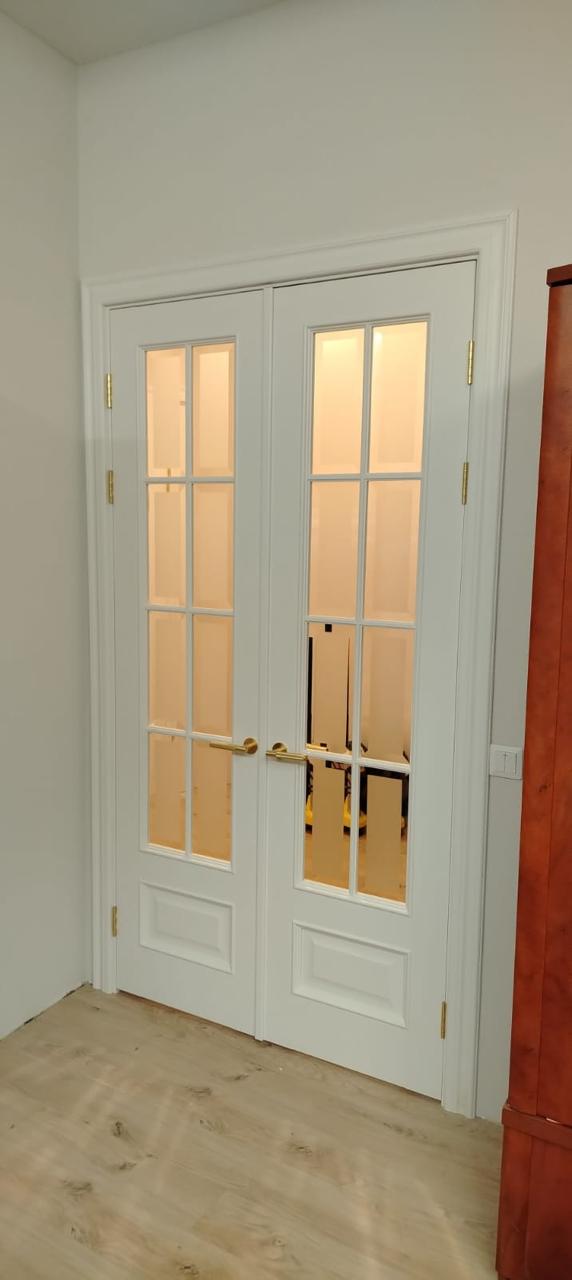 Межкомнатная дверь En9 Сатинат Ultratex белый