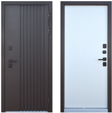 Входная дверь с терморазрывом Броня Марс 8017