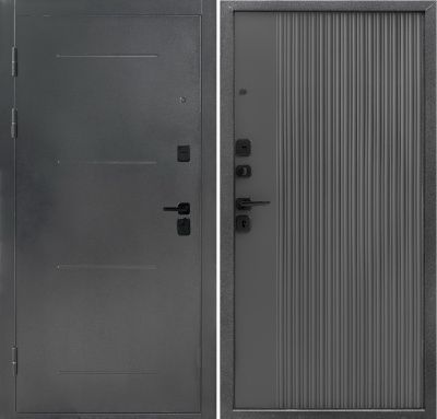 Входная дверь ДК Монблан софт графит