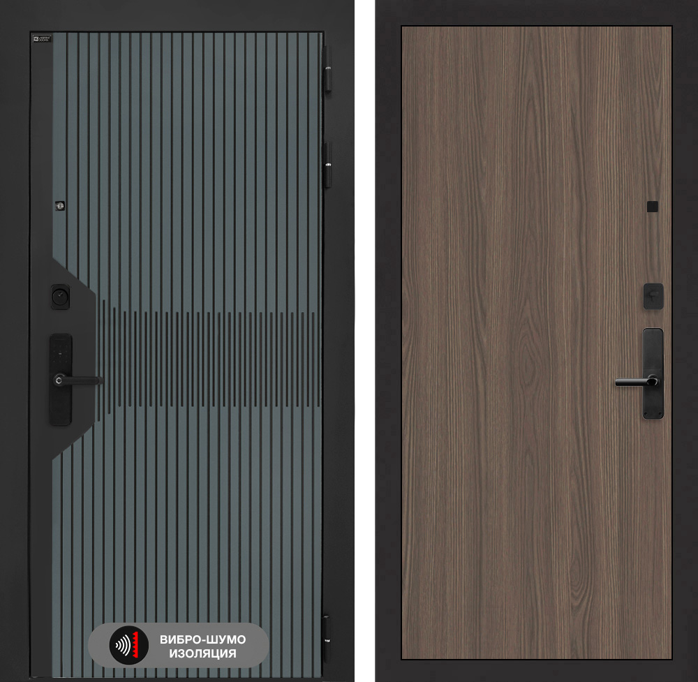 Межкомнатная дверь Смартлаб ясень темный