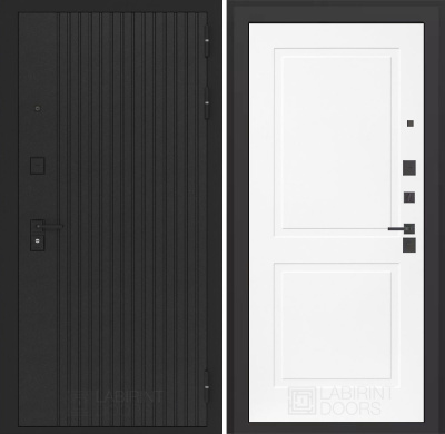 Входная дверь с шумоизоляцией Лабиринт Бункер 06 панель 11