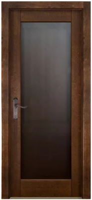 Дверь из ольхи М4 ПО античный орех