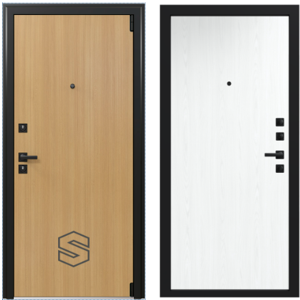 Входная дверь с шумоизоляцией Sigma Комфорт Tectona