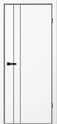 Portika Porta-58 4AB (кромка AL, цвет черный) Alaska