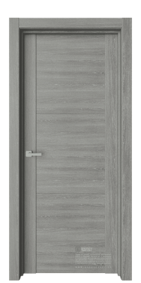 Межкомнатная дверь Тренд Т1 Орех мраморный Серый