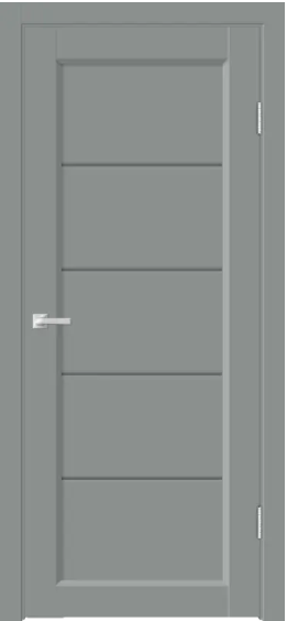 Межкомнатная дверь STYLE 1 ПО EMALUXE серый агат