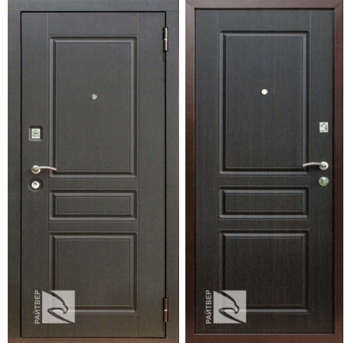 Металлическая дверь Райтвер X4 Венге
