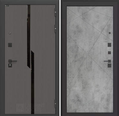 Входная дверь с шумоизоляцией Лабиринт Карбон 24