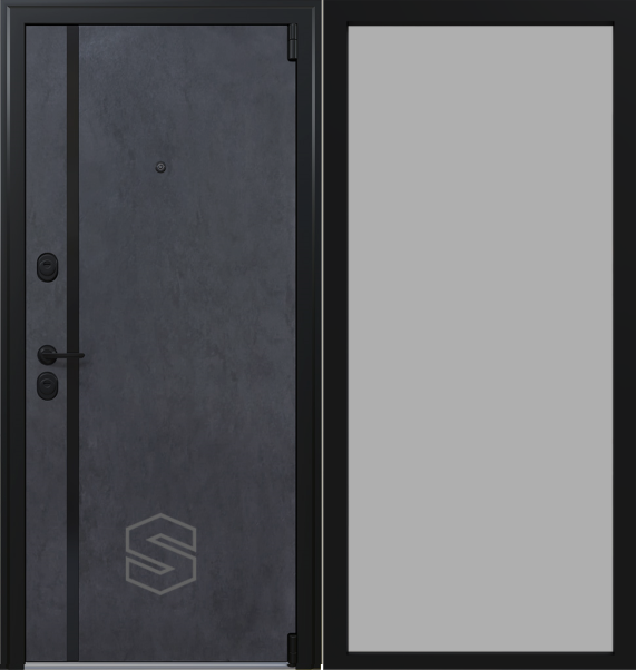 Входная дверь с шумоизоляцией  Sigma Premium New Urban Grey
