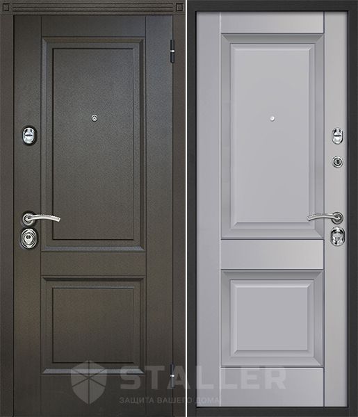 Входная дверь с шумоизоляцией Сталлер Нова Классик Манхеттен
