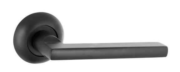 Дверная ручка раздельная PUNTO AXIS ZR BL-24 чёрный