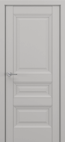 Дверь ПГ Ампир В2 Серый матовый