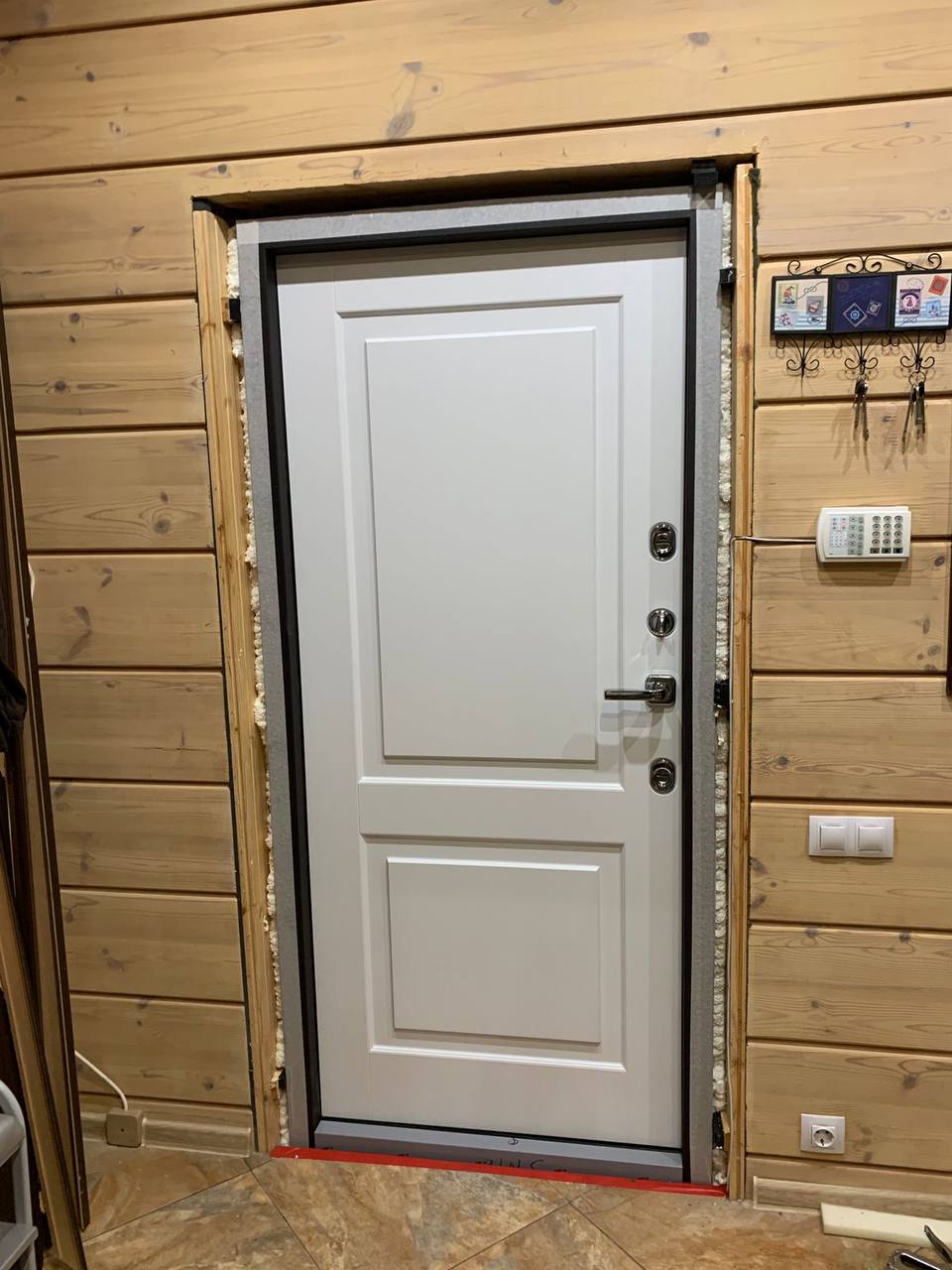 Входная дверь с терморазрывом и стеклом Sigma Ratex Т2 Grey