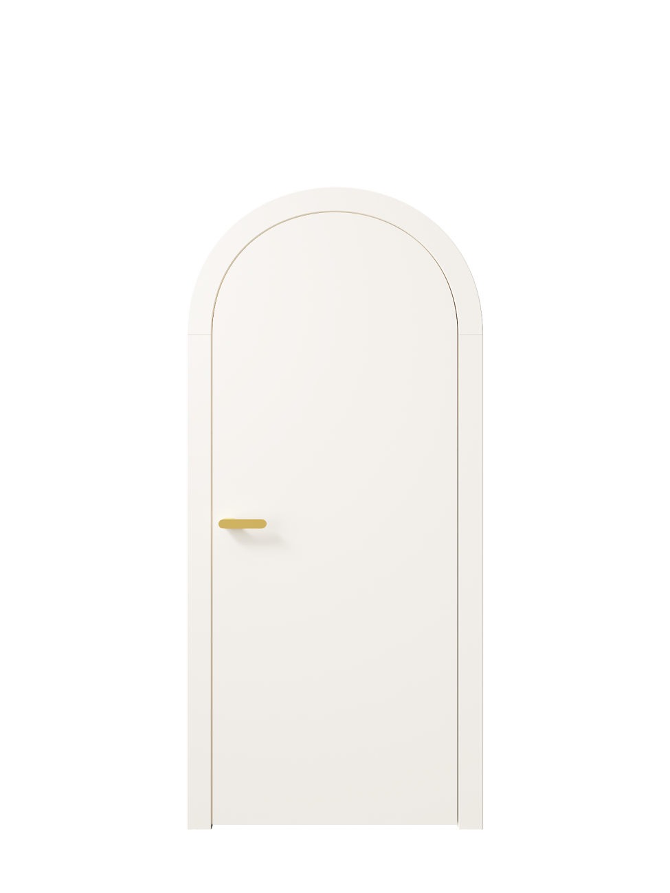 Арочная дверь Ponte 2 RAL 9010