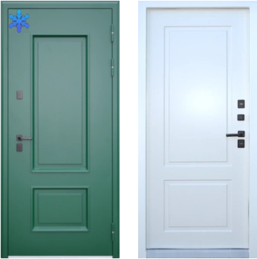 Входная дверь с терморазрывом Броня Непал 9005