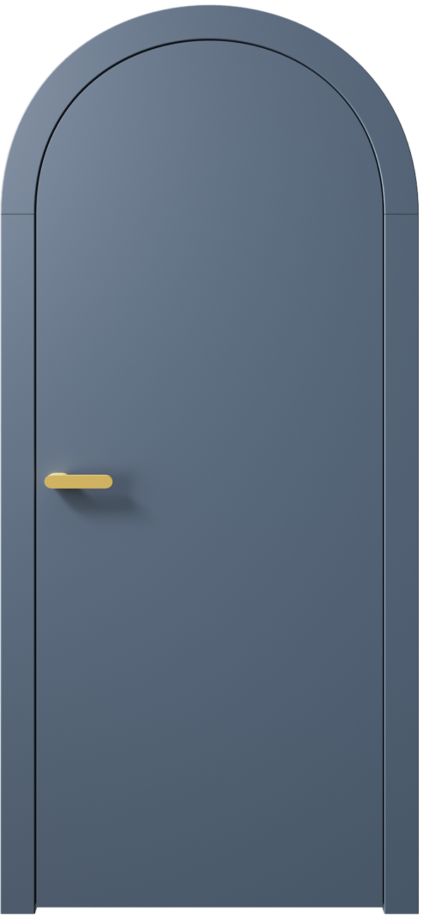 Арочная дверь Ponte 2 NCS S 6020 R90B