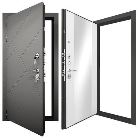 Входная дверь с зеркалом Гранит Ультра С3 зеркало