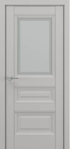 Дверь ПО Ампир В2 Серый матовый