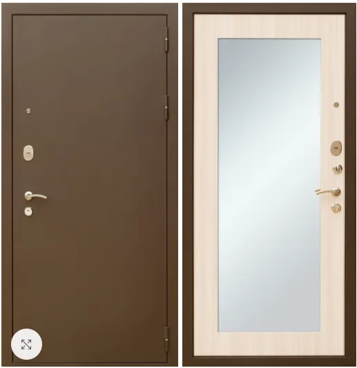 Входная дверь с зеркалом Выбор 3