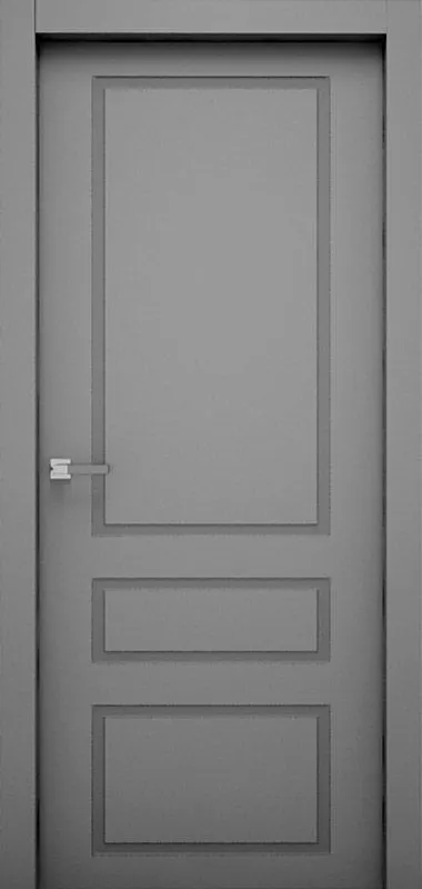 Дверь шумоизоляционная Классика 504 42dB эмаль RAL 7038